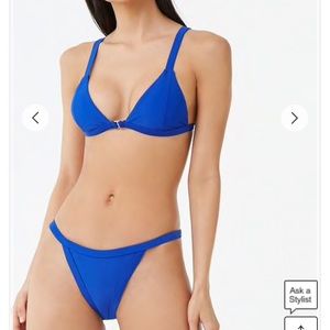 F21 ROYAL BLUE BIKINI 👙